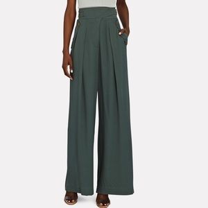 Ulla Johnson Felix Trouser, size 8, gray teal color